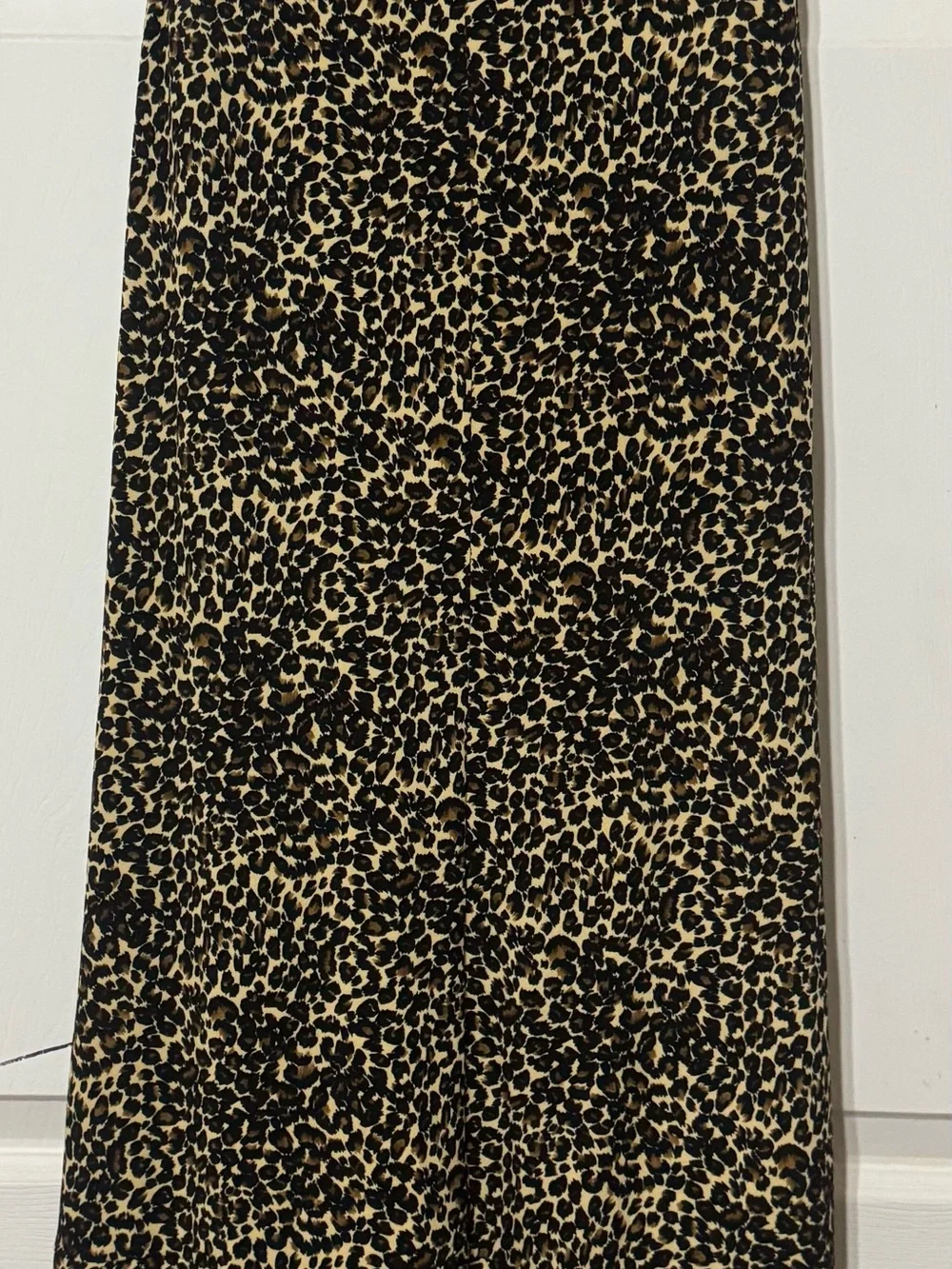 MSK Leopard Print dress- cheetah print